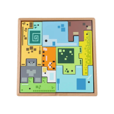 Trefl Trefl fa puzzle - pixel gang fejtörő puzzle, kirakós