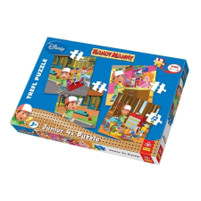 Trefl Trefl Junior 4 az 1-ben puzzle (4,6,9,12 db) - Handy Manny (36110) puzzle, kirakós