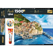 Trefl Trefl Manarola, Ligúria, Olaszország 1500 darabos puzzle szett puzzle, kirakós