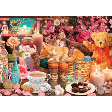Trefl Trefl prémium puzzle - Tea Time - Minden Ami Kellemes puzzle, kirakós