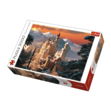 Trefl Trefl Puzzle 3000 darabos - Téli Neuschwanstein Kastély, Németország puzzle, kirakós
