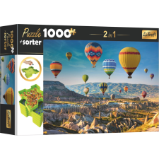 Trefl Trefl puzzle és rendszerező 2 az 1-ben léggömbök Kappadókiában puzzle, kirakós