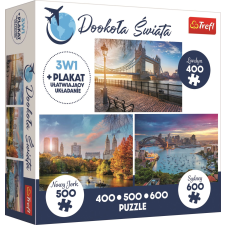 Trefl Trefl puzzle - London, New York és Sydney puzzle, kirakós