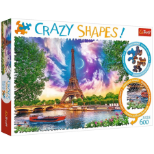 Trefl Trefl puzzle - őrült formák 600 darabos - égbolt Párizs felett puzzle, kirakós