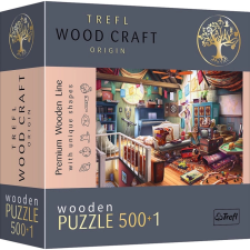 Trefl Trefl Wood Craft Origin padlás kincsei puzzle, 501 darab puzzle, kirakós