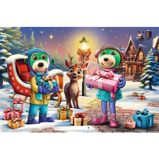 Trefl Treflíci puzzle: Téli idő maxi 24 darab puzzle, kirakós