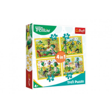 Trefl Treflíkek közös pillanatai 4 az 1-ben puzzle szett puzzle, kirakós
