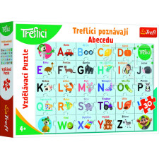 Trefl Treflikek találkoznak az ábécével oktatási puzzle puzzle, kirakós