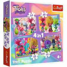 Trefl Trollok 3.: 4 az 1-ben puzzle szett – Trefl puzzle, kirakós