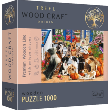 Trefl Wood Craft: Kutya barátság 1000db-os prémium fa puzzle - Trefl puzzle, kirakós