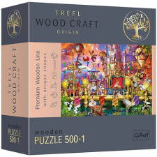 Trefl Wood Craft: Mágikus világ fa puzzle 500+1 db-os – Trefl puzzle, kirakós