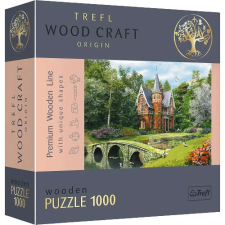 Trefl Wood Craft Puzzle - Viktoriánus ház 1000db puzzle, kirakós