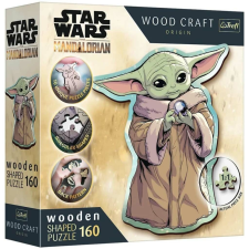 Trefl Wood Craft: Star Wars – A Mandalorián Grogu 160 db-os prémium fa puzzle – Trefl puzzle, kirakós