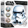 Trefl Wood Craft: Star Wars - Rohamosztagos katona sisak 160 db-os prémium fa puzzle - Trefl