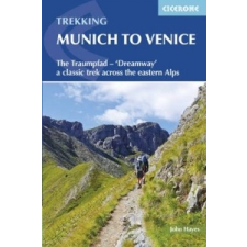 Trekking Munich to Venice – John Hayes idegen nyelvű könyv
