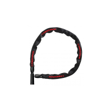 Trelock BC 115 integrált, kulcsos láncos zár, 60 cm x 4 mm, fekete kerékpár lakat
