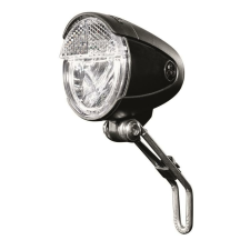 Trelock LS 583 BIKE-i® Retro első lámpa agydinamóhoz [fekete] kerékpáros kerékpár és kerékpáros felszerelés