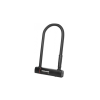 Trelock U4 U-lakat 230x102x14 mm, vázkonzollal, fekete