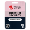 Trend Micro Internet Security (1 eszköz / 1 év) (Elektronikus licenc)