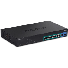 Trendnet 10-Port Gigabit Web Smart PoE+ Switch (TPE-1021WS) hub és switch