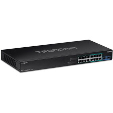 Trendnet 18-Port Gigabit 4PPoE Switch (TPE-BG182G) hub és switch