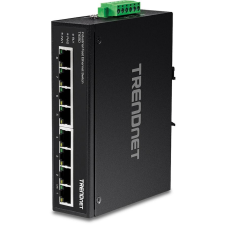 Trendnet Industrie Switch 8 Port Fast Ethernet L2 DIN-Rail (TI-E80) hub és switch