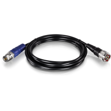 Trendnet TEW-L402 Type-N antenna kábel 2m - Fekete kábel és adapter