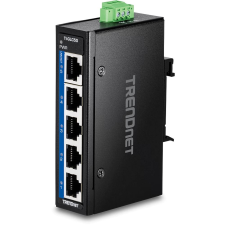 Trendnet TI-GLC50 DIN-sínre szerelhető ipari switch (TI-GLC50) hub és switch