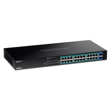 Trendnet TPE-TG262 26 port Gigabit PoE+ Switch (TPE-TG262) hub és switch