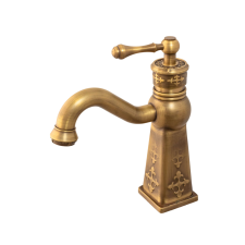 TRENDY'S Mosdó csaptelep, antik bronz csaptelep