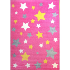 Trendy Kids 160x230 cm Trendy Kids Pink csillagos D234A, gyerekszőnyeg lakástextília
