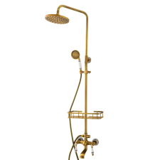 TRENDY S TRENDY zuhanyoszlop, antik bronz, kerámia csaptelep