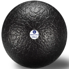 Trendy Sport Masszázs labda Trendy Bola fekete 10 cm fitness eszköz