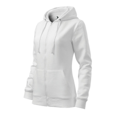  Trendy Zipper felső női fehér XL