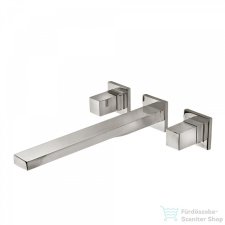 Tres - Cuadro Exclusive Fali mosdó csaptelep 240 mm kifolyóval, steel 00815401AC csaptelep