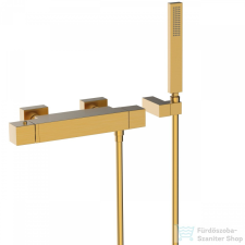 Tres SLIM EXCLUSIVE termosztátos zuhany csaptelep, zuhanyszettel, matt arany 20216409OM csaptelep