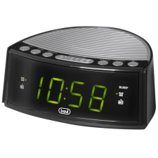 Trevi RC 846D Ébresztőóra FM rádióval fekete ébresztőóra