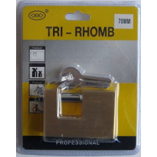 TRI-RHOMB Lakat Egyenes Kengy. Réz 70Mm 3K. Bx970 Bliszteres zár és alkatrészei