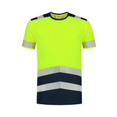 TRICORP ADLT01 HIGH VIS BICOLOR Jól láthatósági póló (sárga, L)