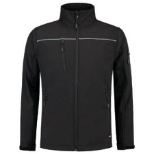 TRICORP ADLT53 LUXURY Softshell kabát (fekete, 3XL) munkaruha
