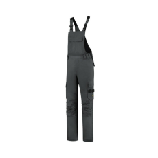 TRICORP Bib &amp; Brace Twill Cordura kantáros munkanadrág unisex sötétszürke 44