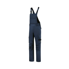 TRICORP Bib &amp; Brace Twill Cordura kantáros munkanadrág unisex tengerészkék 44