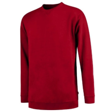 TRICORP Felső unisex Sweater Washable 60 °C T43 piros L méret