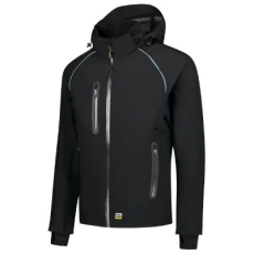 TRICORP Kabát unisex Tech Shell T54 fekete M méret
