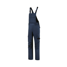 TRICORP Kantáros munkanadrág unisex Bib & Brace Twill Cordura T67 tengerészkék 52 méret