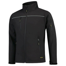 TRICORP Luxury Softshell softshell kabát unisex fekete 5XL