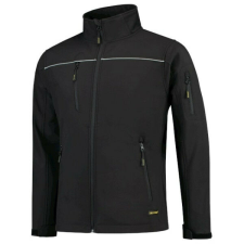 TRICORP Luxury Softshell softshell kabát unisex fekete XL munkaruha