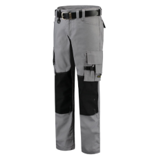 TRICORP Munkanadrág unisex Cordura Canvas Work Pants T61 szürke 58 méret
