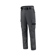 TRICORP Munkanadrág unisex Work Pants Twill Cordura Stretch T62 sötétszürke 58 méret