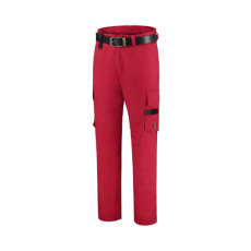 TRICORP Munkanadrág unisex Work Pants Twill T64 piros 46 méret